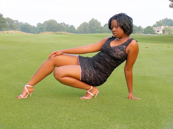 Female model photo shoot of Nocia in Golf Course