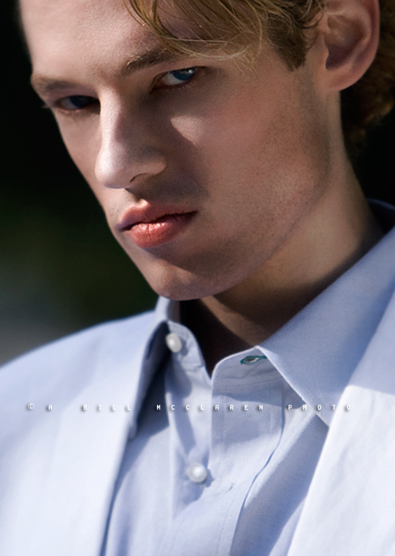 Male model photo shoot of Patrick Fye by Bill McClaren Photo, makeup by Lauren Warner