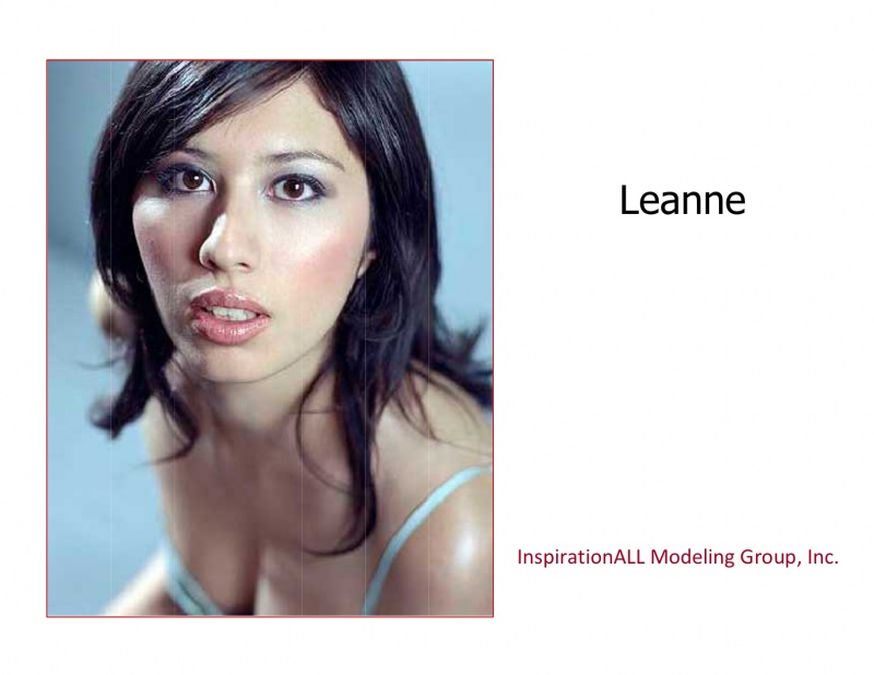 Female model photo shoot of Leanne Dunic