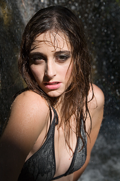 Female model photo shoot of Kylie Lynn by brett ferguson, makeup by MNB MakeUp