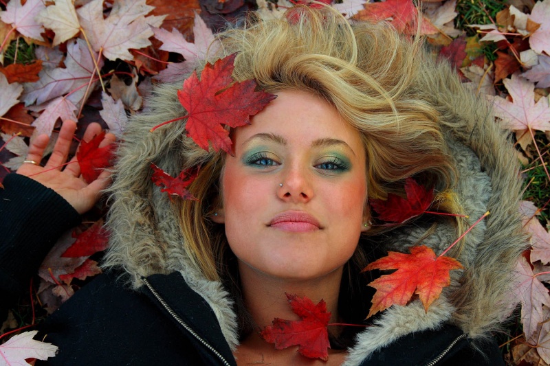 Female model photo shoot of Andreea L C in University of Toronto