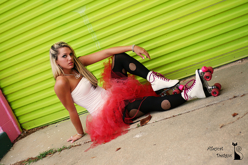 Female model photo shoot of rock your tutu and DevinAnne by Alley Kat Photography in pensacola, fl 
