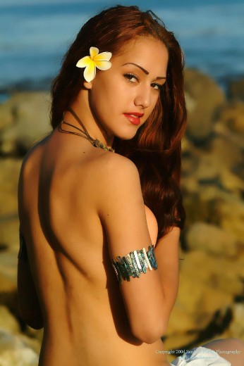 Female model photo shoot of Nohea KK by Sandy Porter in Newport Beach CA