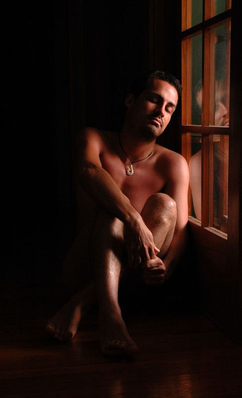Male model photo shoot of Myson Voss by YogaBear Studio in san diego