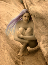 Female model photo shoot of Misty Haze by profile_deleted in Garden of the Gods Park