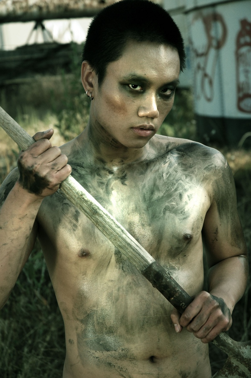 Male model photo shoot of Tanooki by Candace Elizabeth, makeup by Katherine Inez