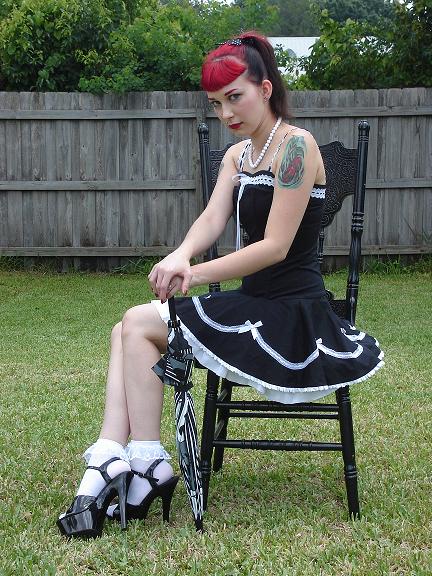 Female model photo shoot of atomic annette in Orlando