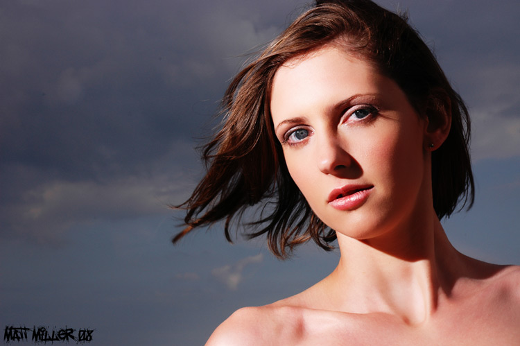 Female model photo shoot of Lyndz by Matt L Miller in Brighton Beach