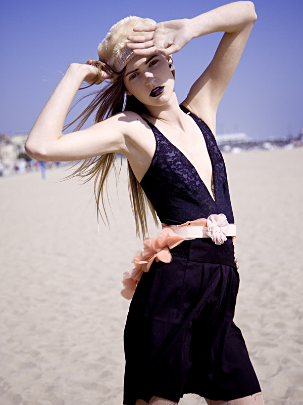 Female model photo shoot of Luciana Mazieiro by Nicole Anne Robbins, wardrobe styled by van van, makeup by devin joplin