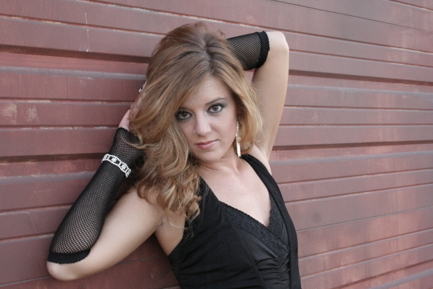 Female model photo shoot of Heather Spencer in Lamar St, Dallas, TX