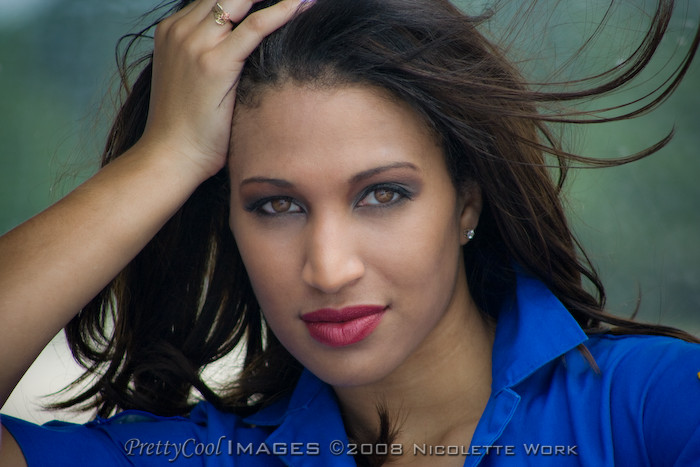 Female model photo shoot of Nicolette Work, makeup by Deucyz Make-Up