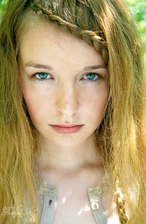 Female model photo shoot of Brenda Kay by Avalon Sky Photography, makeup by Kristin Lindemann
