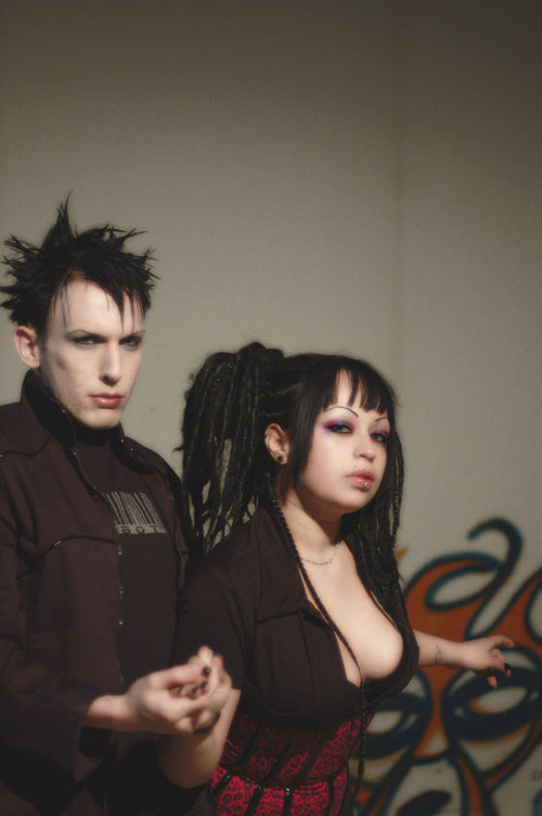 Female and Male model photo shoot of Geisha Synthetix and Aurum  by CurtisD in Tacoma, Wasington