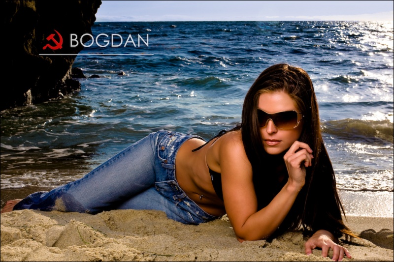 Female model photo shoot of Hilda Castillo by Bogdan Morozovskiy in Laguna Beach, CA