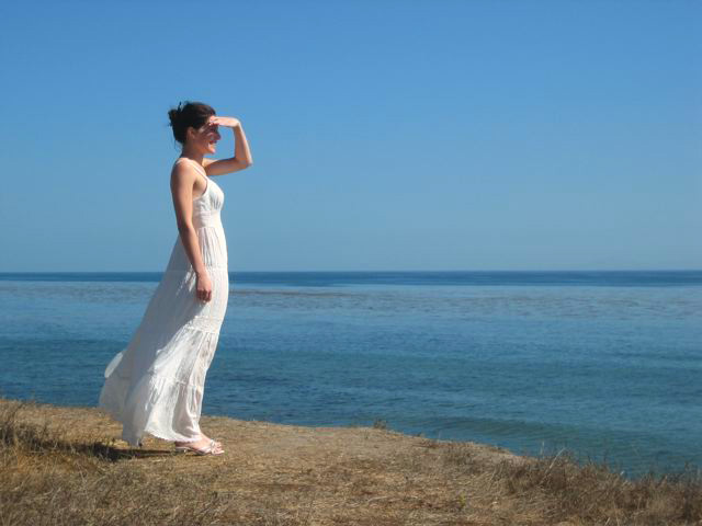 Female model photo shoot of Raquel D in Santa Barbara