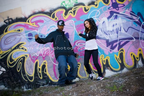 Female and Male model photo shoot of BrittanyLeanne and Mr Luke by Urban Edge in berkeley ca