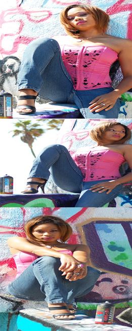 Female model photo shoot of Shantel MsSadity Tracey by KenDrick TracE Studios in Venice Beach 