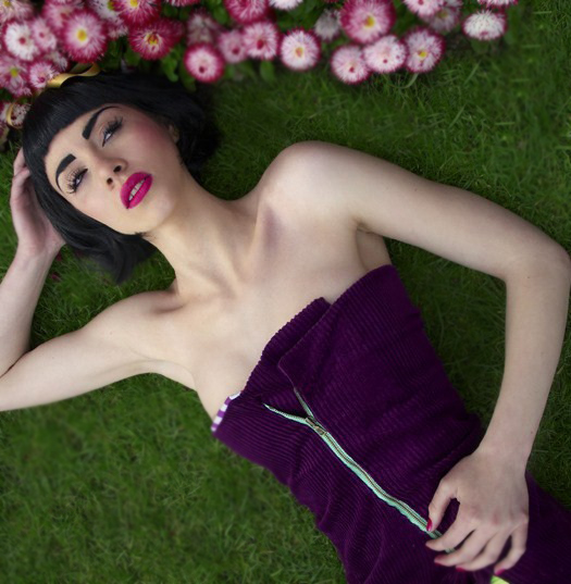 Female model photo shoot of just make up and LaLa London by NATALIA  ILINA