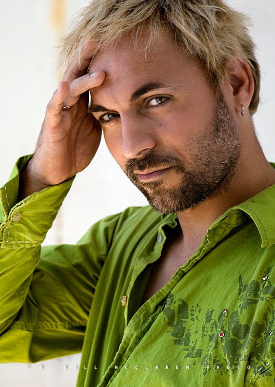 Male model photo shoot of Juan Cendra