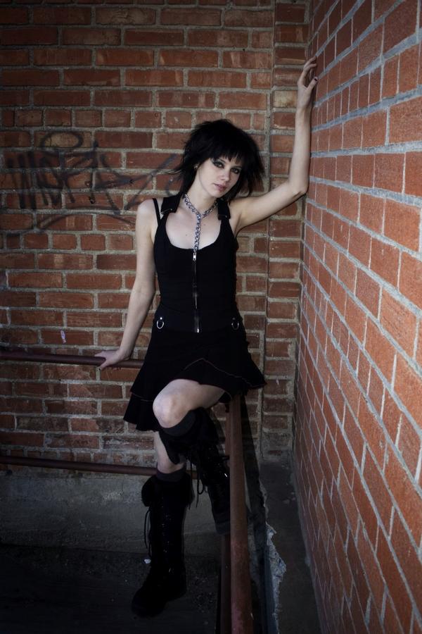 Female model photo shoot of DamageAddict in Regina. SK