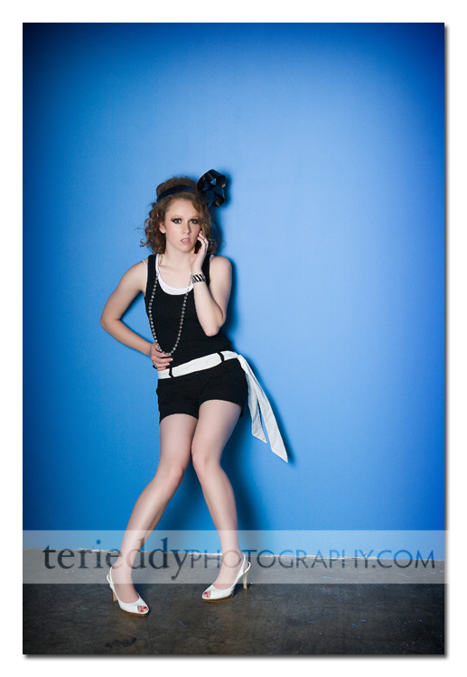 Female model photo shoot of Lindsay Morrissey in Teri's Studio