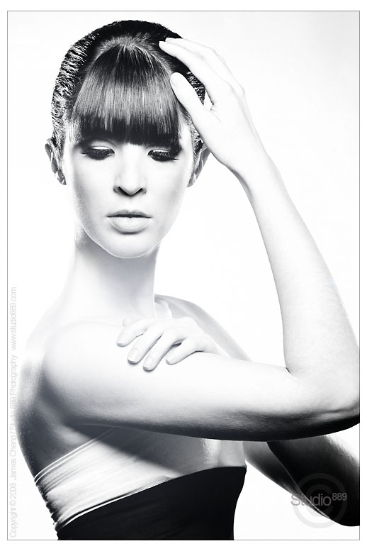 Female model photo shoot of Lauren Curtis by Studio 889 in Seattle, hair styled by Toots Hair Artistry, makeup by Meehshel