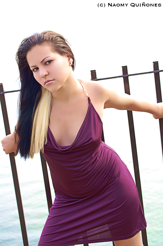 Female model photo shoot of Maria de Los Angeles by Naomy Quinones in Viejo San Juan, P.R.