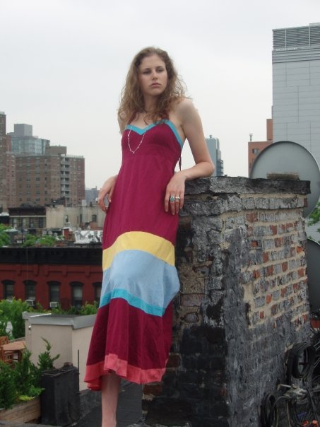 Female model photo shoot of sammieb in 7th and 2nd rooftop