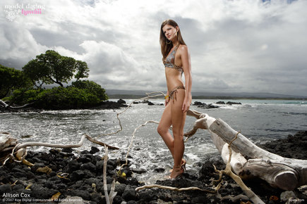 Female model photo shoot of Allison Cox in Kona, HI