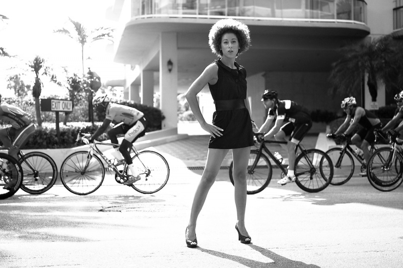 Male and Female model photo shoot of E Anderson and Ania Noelle in South Beach, Miami