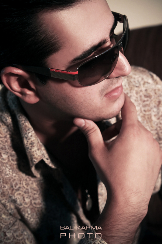 Male model photo shoot of Amir Senemar by Bad Karma Photo