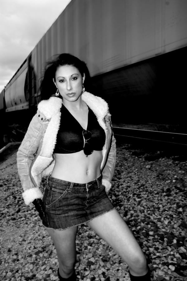 Female model photo shoot of CLG by MarcusLopez photography