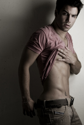 Male model photo shoot of Oskar  Rodriguez in Hollywood, CA 