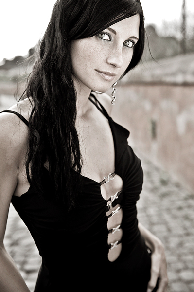 Female model photo shoot of Mojca Furlan by Enrico Caputo in Rome, Italy