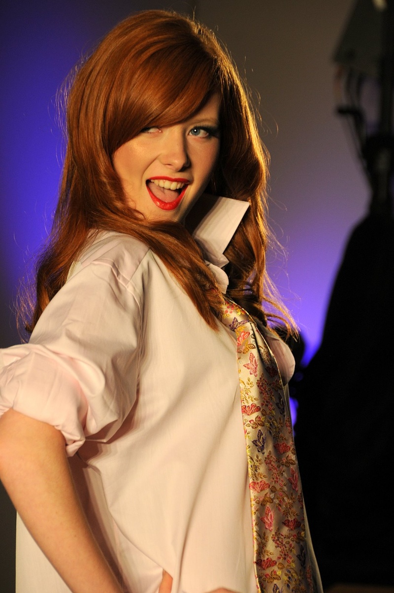 Female model photo shoot of Hannah Caitriona in Pangaea Ultra Lounge - Austin, TX