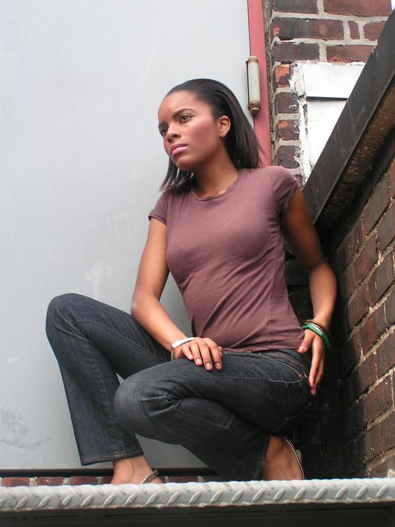 Female model photo shoot of Makeup by Sharnita in Harlem, New york