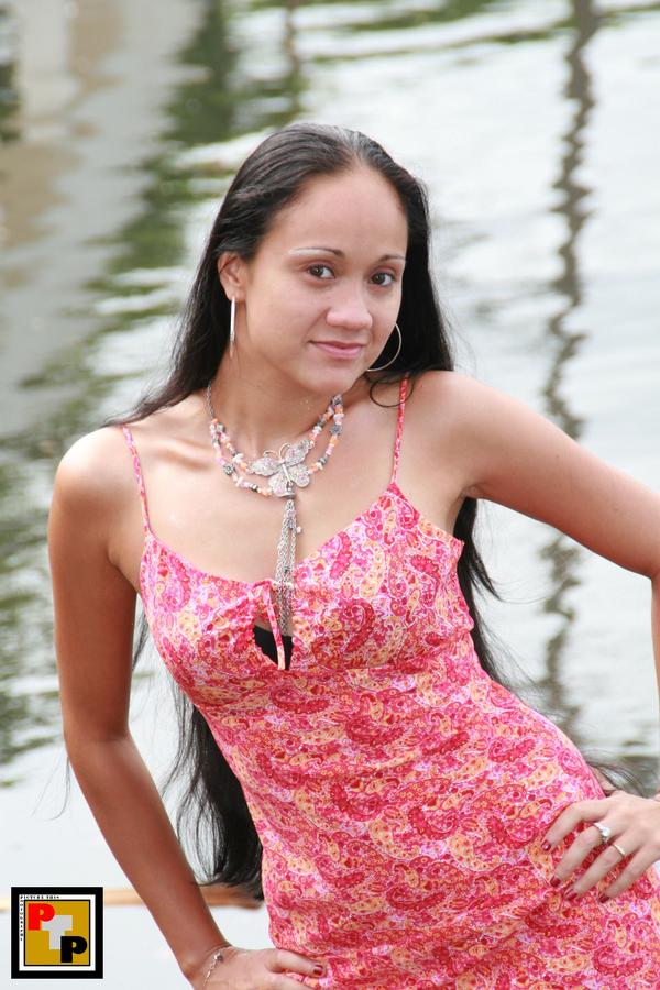 Female model photo shoot of PEARL in Northshore, Hawaii
