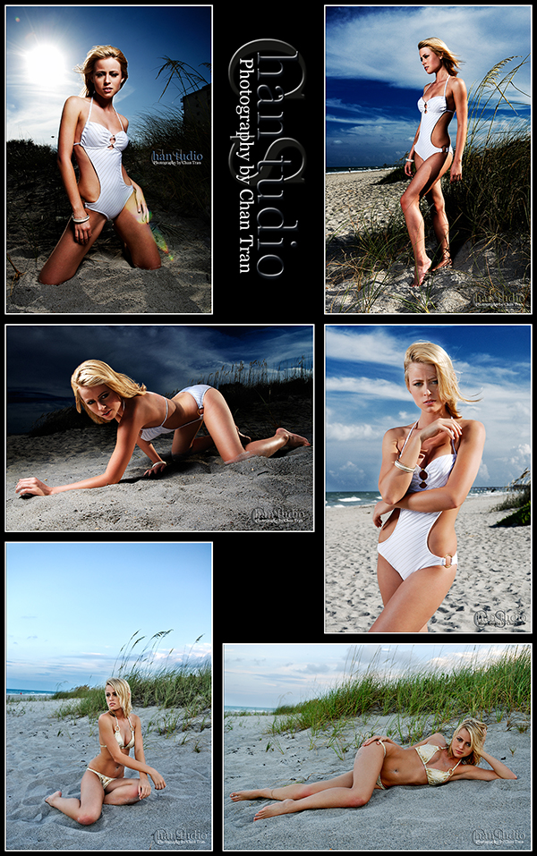 Male and Female model photo shoot of ChanStudio - OtherSide and Marliese Leitner in Cocoa Beach  Florida