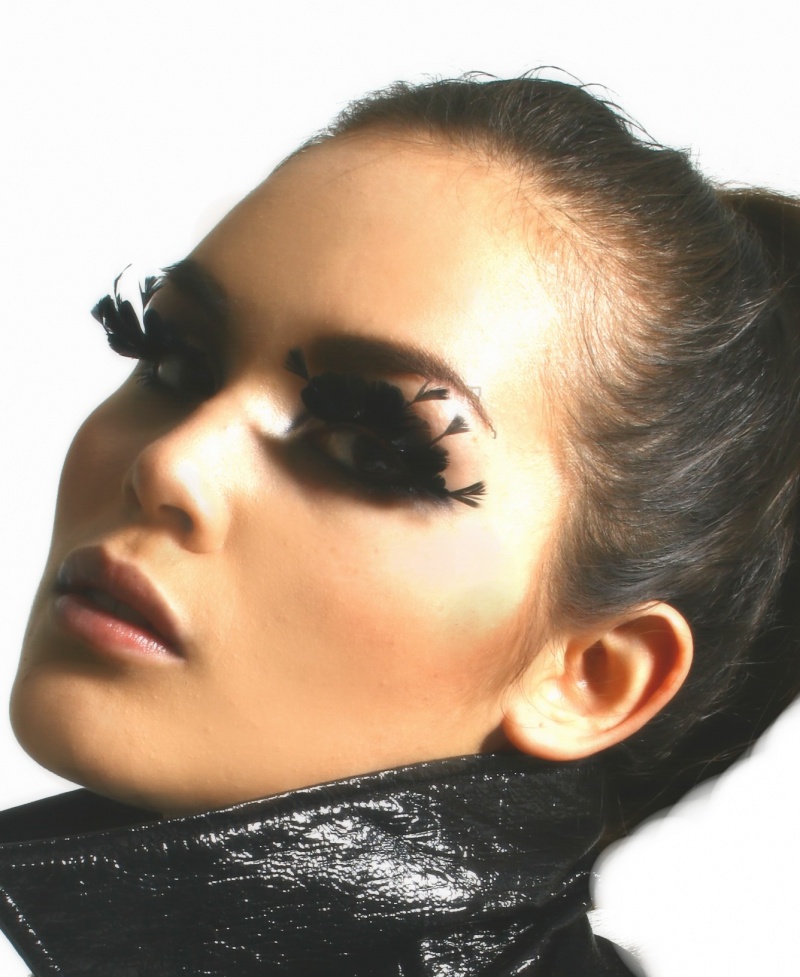 Female model photo shoot of Fran makeup designer