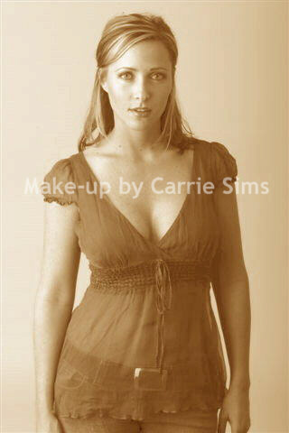 Female model photo shoot of Carrie Sims Make-Up in Winter Park, FL