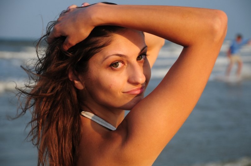 Female model photo shoot of Natalie Vi by llpeacock in Jacksonville Beach, FL
