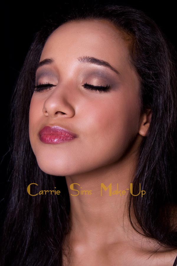 Female model photo shoot of Carrie Sims Make-Up in Atlanta, Georgia