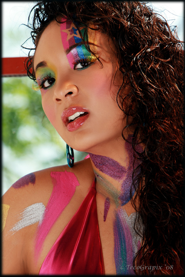 Female model photo shoot of Charissa Jane MUA and renee110 in Oakland, CA, retouched by Errorr