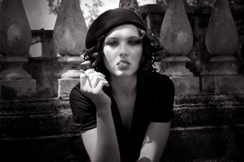 Female model photo shoot of Lynna Baculo by Natalie Melissa 