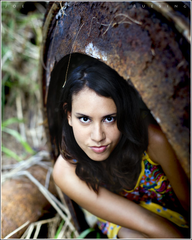 Female model photo shoot of KawenaRenee by Joseph Red in Hilo