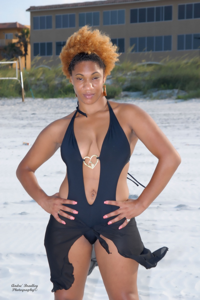 Male and Female model photo shoot of Andre Bradley Photograp and Ms Goldie in Jacksonville Beach, Fl.