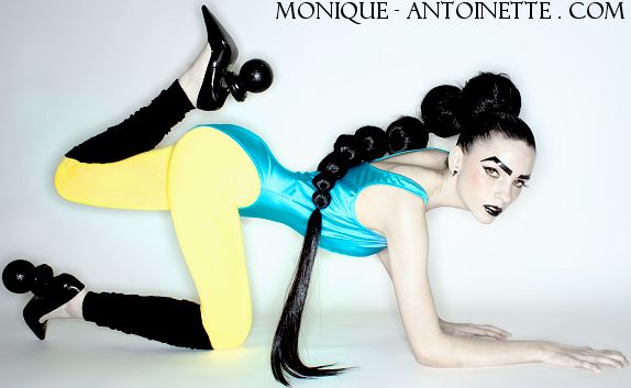 Female model photo shoot of Rachel Whitby by Monique Antoinette, hair styled by Dark Interest