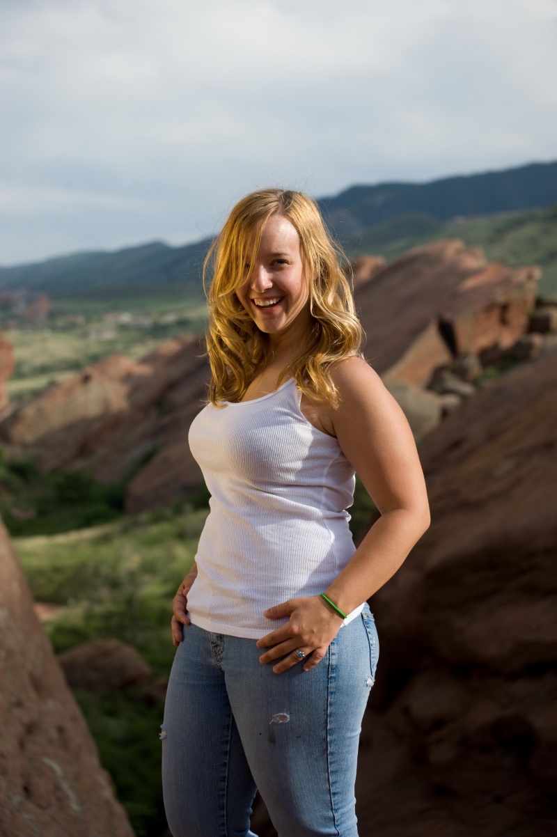 Female model photo shoot of Kat Of Diamonds in Red Rocks, Colorado