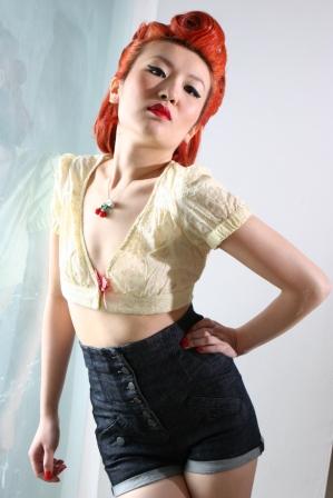 Female model photo shoot of Miss Cherrylicious