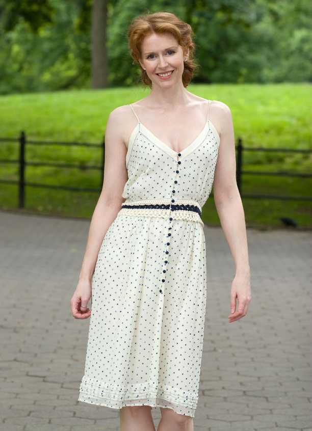 Female model photo shoot of Amanda Barron in Central Park, NYC
